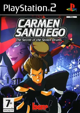 Carmen Sandiego - The Secret of the Stolen Drums box cover front